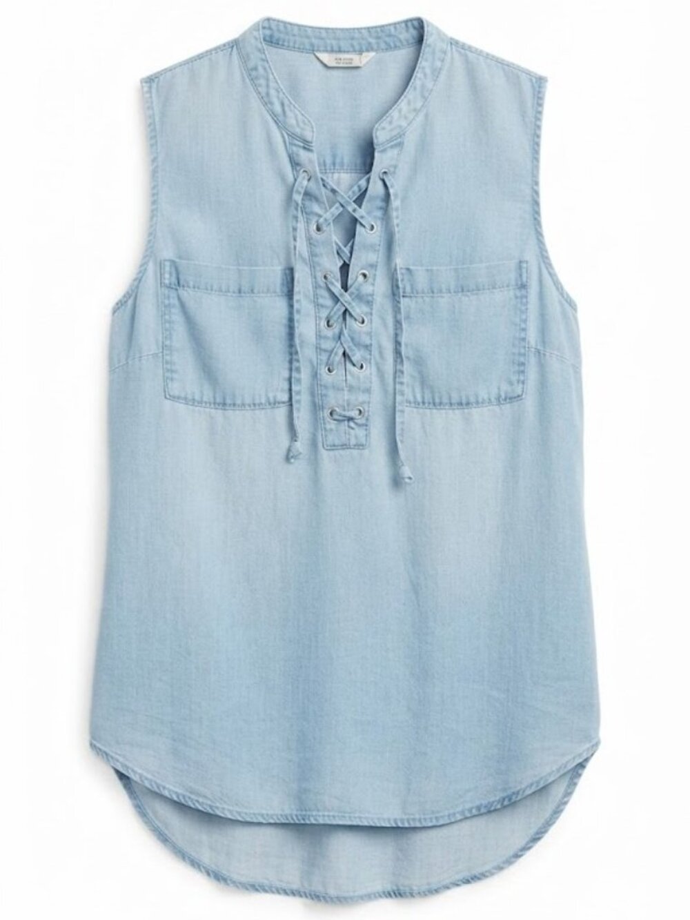 ✨️ GUESS Denim Lace-up Tank Top